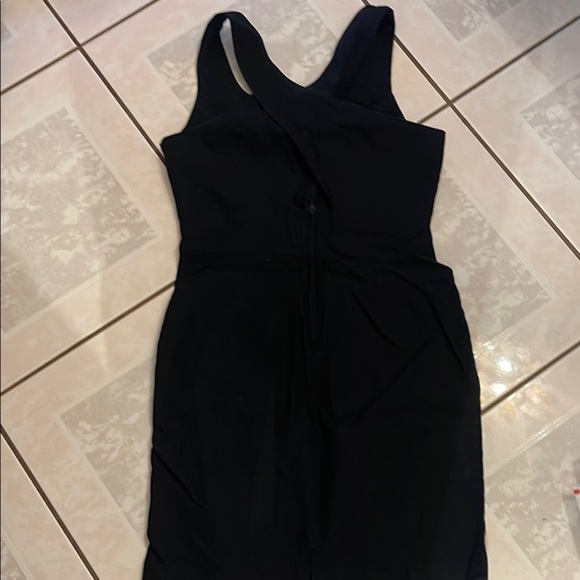 Express Elegant Black Sleeveless Dress - Picture 4 of 5